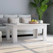 vidaXL fehér forgácslap dohányzóasztal 100 x 60 x 42 cm bútor