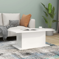 vidaXL fehér forgácslap dohányzóasztal 102 x 55,5 x 40 cm bútor