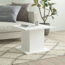 vidaXL fehér forgácslap dohányzóasztal 55,5 x 55,5 x 40 cm bútor