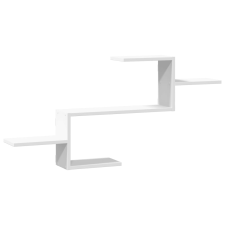 vidaXL fehér forgácslap fali polc 104 x 15 x 49 cm (853200) bútor