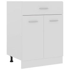 vidaXL fehér forgácslap fiókos alsószekrény 60 x 46 x 81,5 cm bútor