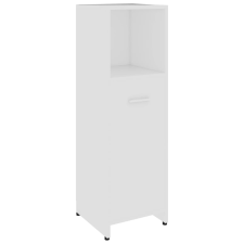vidaXL fehér forgácslap fürdőszobaszekrény 30 x 30 x 95 cm (802588) fürdőszoba bútor