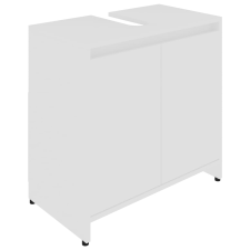 vidaXL fehér forgácslap fürdőszobaszekrény 60 x 33 x 61 cm (802642) fürdőszoba bútor