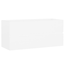 vidaXL fehér forgácslap mosdószekrény 100 x 38,5 x 45 cm (804764) fürdőszoba bútor