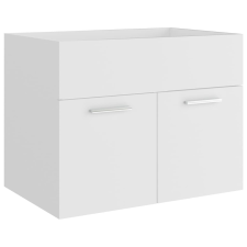 vidaXL fehér forgácslap mosdószekrény 60 x 38,5 x 46 cm (804647) bútor