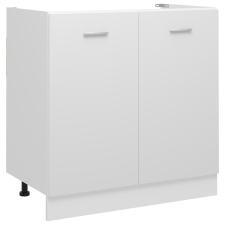 vidaXL fehér forgácslap mosogató alsószekrény 80 x 46 x 81,5 cm bútor