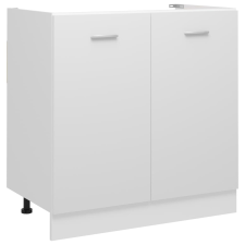 vidaXL fehér forgácslap mosogató alsószekrény 80 x 46 x 81,5 cm (801196) bútor