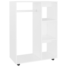 vidaXL fehér forgácslap ruhásszekrény 80 x 40 x 110 cm (808513) bútor