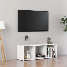 vidaXL fehér forgácslap TV-szekrény 107 x 35 x 37 cm bútor