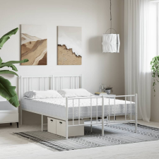 vidaXL fehér H2/H3 keménységű habmatrac 140 x 220 cm (4016642) ágy és ágykellék