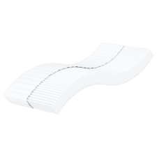 vidaXL fehér H2/H3 keménységű habmatrac 80x200 cm ágy és ágykellék