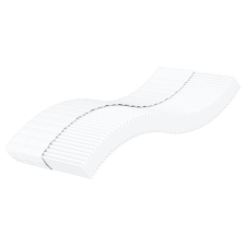 vidaXL fehér H2/H3 keménységű habmatrac 90 x 220 cm ágy és ágykellék