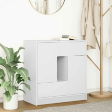 vidaXL fehér komód fiókokkal és ajtókkal 70,5x34x74,5 cm bútor