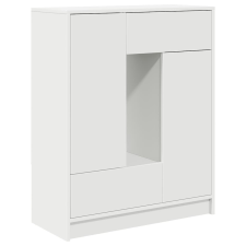 vidaXL fehér komód fiókokkal és ajtókkal 73x31x90 cm (861850) bútor