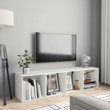 vidaXL fehér könyv-/TV-szekrény 143 x 30 x 36 cm bútor