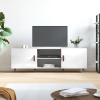 vidaXL fehér magasfényű műfa TV-szekrény 150x30x50 cm