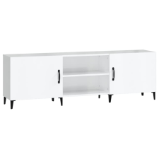 vidaXL fehér magasfényű műfa TV-szekrény 150x30x50 cm (812633) bútor