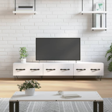 vidaXL fehér magasfényű műfa TV-szekrény 150x36x30 cm bútor
