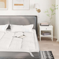 vidaXL fehér matracvédő 100 x 220 cm lakástextília