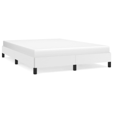 vidaXL fehér műbőr ágykeret 140x190 cm (346899) ágy és ágykellék
