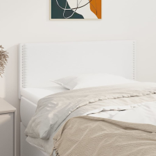 vidaXL fehér műbőr fejtámla 100x5x78/88 cm ágy és ágykellék
