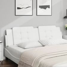 vidaXL fehér műbőr fejtámla párna 180 cm ágy és ágykellék