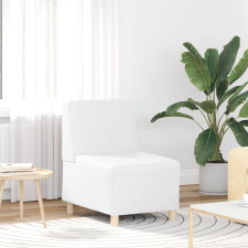 vidaXL fehér műbőr fotel 55 cm bútor