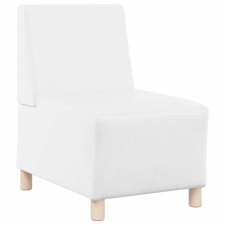 vidaXL fehér műbőr fotel 55 cm (4108495) bútor