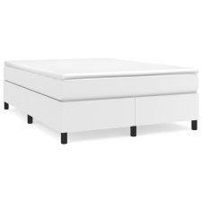 vidaXL fehér műbőr rugós ágy matraccal 140 x 200 cm (3144609) ágy és ágykellék
