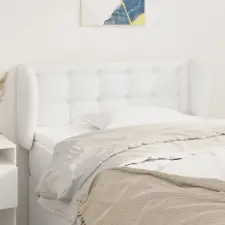 vidaXL fehér műbőr szárnyas fejtámla 83x23x78/88 cm ágy és ágykellék