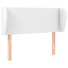vidaXL fehér műbőr szárnyas fejtámla 93x23x78/88 cm (3116943) ágy és ágykellék