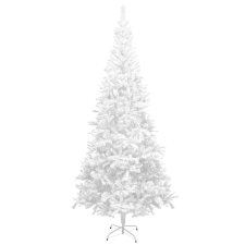 vidaXL fehér műkarácsonyfa LED fényekkel és gömbszettel L 240 cm  (3077582) műfenyő