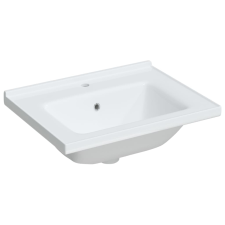 vidaXL fehér négyszögletű kerámia fürdőszobai mosdókagyló 61x48x19,5cm (153709) szaniter
