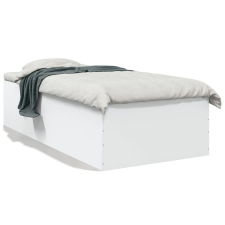 vidaXL fehér szerelt fa ágykeret 100 x 200 cm ágy és ágykellék