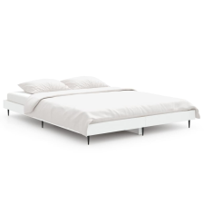 vidaXL fehér szerelt fa ágykeret 135 x 190 cm (832285) ágy és ágykellék