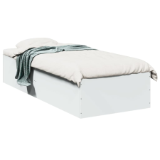 vidaXL fehér szerelt fa ágykeret 90 x 200 cm ágy és ágykellék