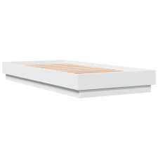 vidaXL fehér szerelt fa ágykeret 90 x 200 cm (839602) ágy és ágykellék