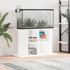 vidaXL Fehér szerelt fa akváriumi állvány 100x40x60 cm halfelszerelések