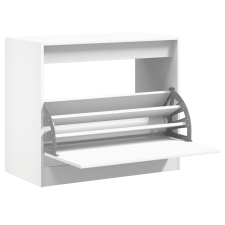 vidaXL fehér szerelt fa cipőszekrény 80x42x69 cm (840001) bútor