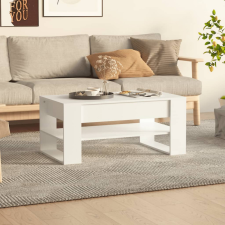 vidaXL fehér szerelt fa dohányzóasztal 102 x 55 x 45 cm bútor