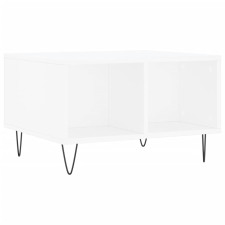vidaXL fehér szerelt fa dohányzóasztal 60 x 50 x 36,5 cm (830540) bútor