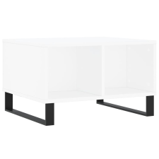 vidaXL fehér szerelt fa dohányzóasztal 60 x 50 x 36,5 cm (830548) bútor