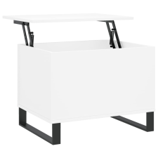 vidaXL fehér szerelt fa dohányzóasztal 60x44,5x45 cm (830956) bútor