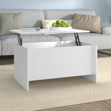 vidaXL fehér szerelt fa dohányzóasztal 80 x 55,5 x 41,5 cm bútor