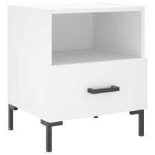 vidaXL fehér szerelt fa éjjeliszekrény 40 x 35 x 47,5 cm (827436) bútor