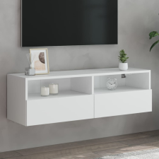 vidaXL fehér szerelt fa fali TV-szekrény 100 x 30 x 30 cm bútor
