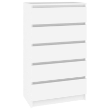 vidaXL fehér szerelt fa fiókos szekrény 60 x 36 x 103 cm bútor