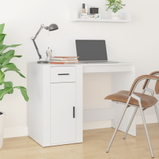 vidaXL fehér szerelt fa íróasztal 100 x 49 x 75 cm íróasztal