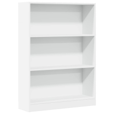 vidaXL fehér szerelt fa könyvespolc 80 x 24 x 109 cm (857835) bútor