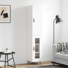 vidaXL fehér szerelt fa magasszekrény 34,5x34x180 cm bútor